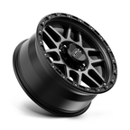 KMC KM544 Mesa 17x9 Satin Black with Gray Tint Off-Road Wheel with 8x170 Bolt Pattern and 125.10mm Center Bore