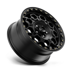KMC KM545 TREK 17x8 Satin Black Alloy Wheel with 6x114.3 Bolt Pattern and 20mm Offset