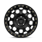 KMC KM545 TREK 17x8 Satin Black Alloy Wheel with 6x120 Bolt Pattern and 20mm Offset