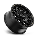KMC KM545 Trek 17x8 Satin Black Wheel with 6x139.7 Bolt Pattern and 35mm Offset