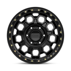 KMC KM545 Trek 17x8 Satin Black Wheel with 6x139.7 Bolt Pattern and 35mm Offset