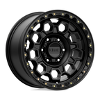 KMC KM545 Trek 17x9 Satin Black Off-Road Wheel with 6x135 Bolt Pattern and 87.10mm Center Bore