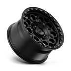 KMC KM545 Trek 17x9 Satin Black Off-Road Wheel with 6x135 Bolt Pattern and 87.10mm Center Bore