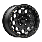 KMC KM545 Trek Satin Black 17x9 Wheel with 5x150 Bolt Pattern and 18mm Offset