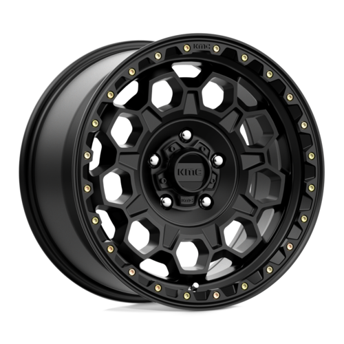 KMC KM545 Trek 17x9 Satin Black Wheel with 5x127 Bolt Pattern and 71.5mm Center Bore