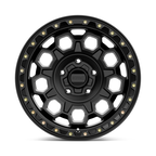 KMC KM545 Trek Satin Black 17x9 Wheel with 5x150 Bolt Pattern and 18mm Offset