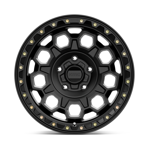 KMC KM545 Trek 17x9 Satin Black Wheel with 5x127 Bolt Pattern and 71.5mm Center Bore