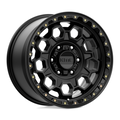 KMC KM545 TREK 17x9 Satin Black Wheel with 6x139.7 Bolt Pattern and 18mm Offset
