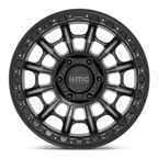 KMC KM547 Carnage 17x9 Satin Black with Gray Tint Wheel for 5x150 Bolt Pattern