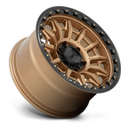 KMC KM547 Carnage 17x9 Matte Bronze with Black Lip Off-Road Wheel