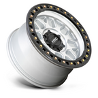 KMC GRS 18x9 Wheel with Satin Black Lip Finish and 8x180 Bolt Pattern