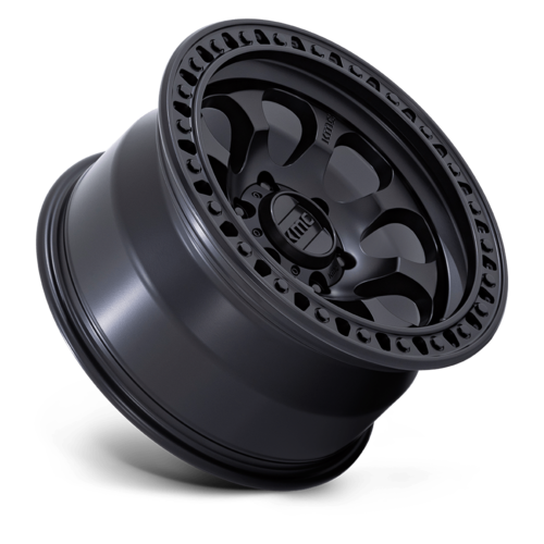 KMC KM550 RIOT SBL 17x8.5 Satin Black Wheel with 6x135 Bolt Pattern and +10 Offset
