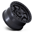 KMC KM550 RIOT SBL 18x9 Satin Black Wheel with 6x135 Bolt Pattern and +18 Offset