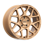 KMC KM708 Bully 17x8 Matte Bronze Wheel with 5x114.3 Bolt Pattern and 38mm Offset
