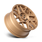KMC KM708 Bully 17x8 Matte Bronze Wheel with 5x114.3 Bolt Pattern and 38mm Offset