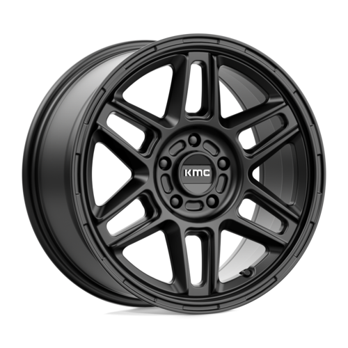 KMC KM716 Nomad 17x8 Satin Black Wheel with 5x108 Bolt Pattern and 38mm Offset