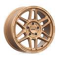 KMC KM716 Nomad 17x8 Matte Bronze Wheel with 5x110 Bolt Pattern and 38mm Offset