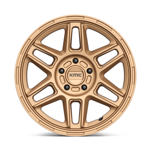 KMC KM716 Nomad 17x8 Matte Bronze Wheel with 5x114.3 Bolt Pattern and 38mm Offset
