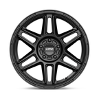 KMC KM716 Nomad 18x8 Satin Black Alloy Wheel with 5x114.3 Bolt Pattern and 38mm Offset