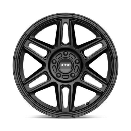 KMC KM716 Nomad 18x8 Satin Black Alloy Wheel with 5x108 Bolt Pattern and 38mm Offset