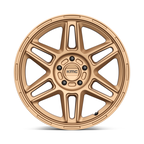 KMC KM716 Nomad 18x8 Matte Bronze Wheel with 5x114.3 Bolt Pattern and 38mm Offset