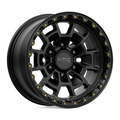 KMC KM718 Summit 16x8 Satin Black Alloy Wheel with 6x139.7 Bolt Pattern