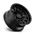 KMC KM718 Summit 16x8 Satin Black Alloy Wheel with 6x120 Bolt Pattern and 66.9mm Center Bore