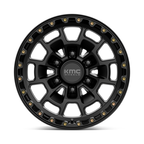 KMC KM718 Summit 16x8 Satin Black Alloy Wheel with 6x120 Bolt Pattern and 66.9mm Center Bore