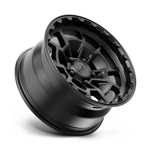 KMC KM718 Summit Satin Black 17x8.5 Inch Wheel for 5x150 Bolt Pattern