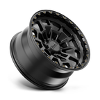 KMC KM718 Summit 17x8.5 Satin Black Alloy Wheel with 6x139.7 Bolt Pattern
