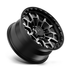KMC KM718 Summit 17x8.5 Satin Black with Gray Tint Wheel – 6x139.7 Bolt Pattern, 18mm Offset
