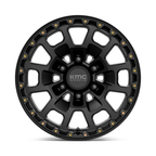 KMC KM718 Summit 17x8.5 Satin Black Off-Road Wheel with 6x135 Bolt Pattern