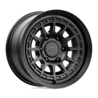 KMC KM719 Canyon Satin Black 16x8 Wheel with 6x139.7 Bolt Pattern and 106.10mm Center Bore