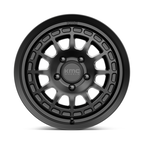 KMC KM719 Canyon 17x8 Satin Black Wheel with 5x114.3 Bolt Pattern and 72.56mm Center Bore