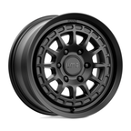 KMC KM719 Canyon Satin Black 17x8 Inch Wheel with 6x139.7 Bolt Pattern and 35mm Offset