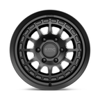 KMC KM719 Canyon Satin Black 17x8 Inch Wheel with 6x139.7 Bolt Pattern and 35mm Offset