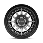 KMC KM719 Canyon 17x8.5 Satin Black with Gray Tint Wheel for 5x127 Bolt Pattern