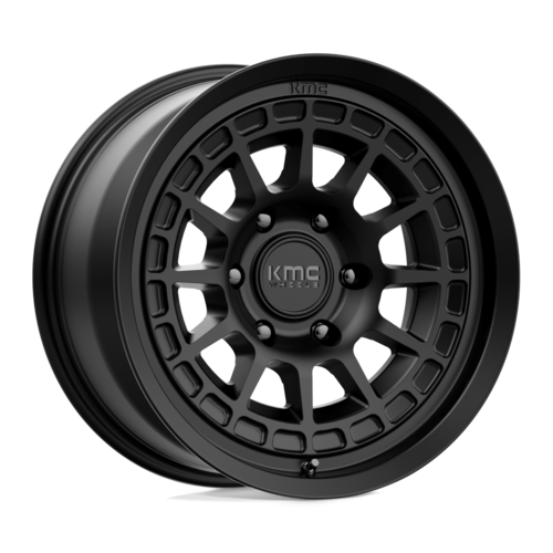 KMC KM719 Canyon 17x8.5 Satin Black Wheel with 6x139.7 Bolt Pattern