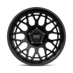 KMC KM722 Technic 17x8.5 Satin Black Wheel with 5x127 Bolt Pattern and 71.50mm Center Bore