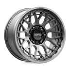 KMC KM722 Technic 17x8.5 Inch Anthracite Alloy Wheel with 6x139.7 Bolt Pattern