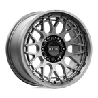 KMC KM722 Technic 17x8.5 Inch Anthracite Alloy Wheel with 6x139.7 Bolt Pattern and 18mm Offset