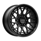KMC KM722 Technic 17x8.5 Satin Black Wheel with 6x120 Bolt Pattern and 66.90mm Center Bore