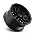 KMC KM722 Technic 17x8.5 Satin Black Wheel with 6x120 Bolt Pattern and 66.90mm Center Bore