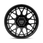 KMC KM722 Technic Satin Black 20x9 Inch Wheel with 6x139.7 Bolt Pattern