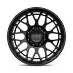 KMC KM722 Technic 20x9 Satin Black Wheel with 8x180 Bolt Pattern
