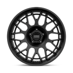 KMC KM722 Technic 20x9 Satin Black Wheel with 5x150 Bolt Pattern and 110.10mm Center Bore