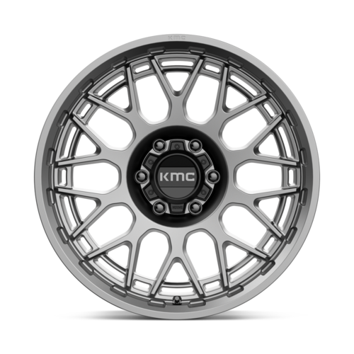 KMC KM722 Technic 20x9 Inch Anthracite Alloy Wheel with 6x135 Bolt Pattern and 87.10mm Center Bore