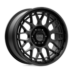 KMC KM722 Technic 20x9 Satin Black Wheel with 6x114.3 Bolt Pattern and 66.06 Center Bore