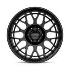 KMC KM722 Technic 20x9 Satin Black Wheel with 6x135 Bolt Pattern and 87.10mm Center Bore