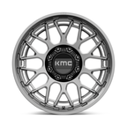 KMC KM722 Technic 20x9 Inch Alloy Wheel in Anthracite Finish with 8x180 Bolt Pattern